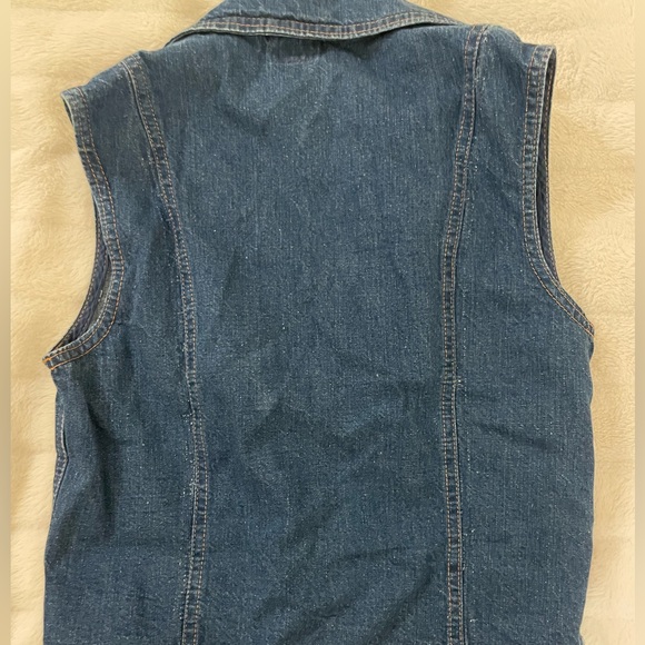 Vintage denim waist coat - Picture 4 of 4